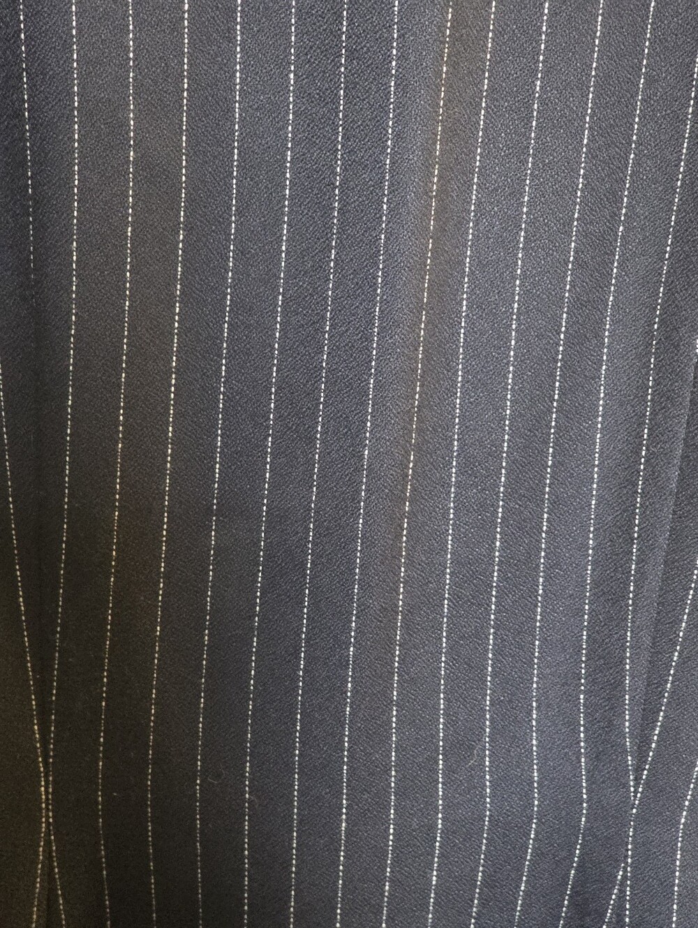 Karen Scott Classic Navy Pinstripe Sheath Dress - Picture 5 of 5